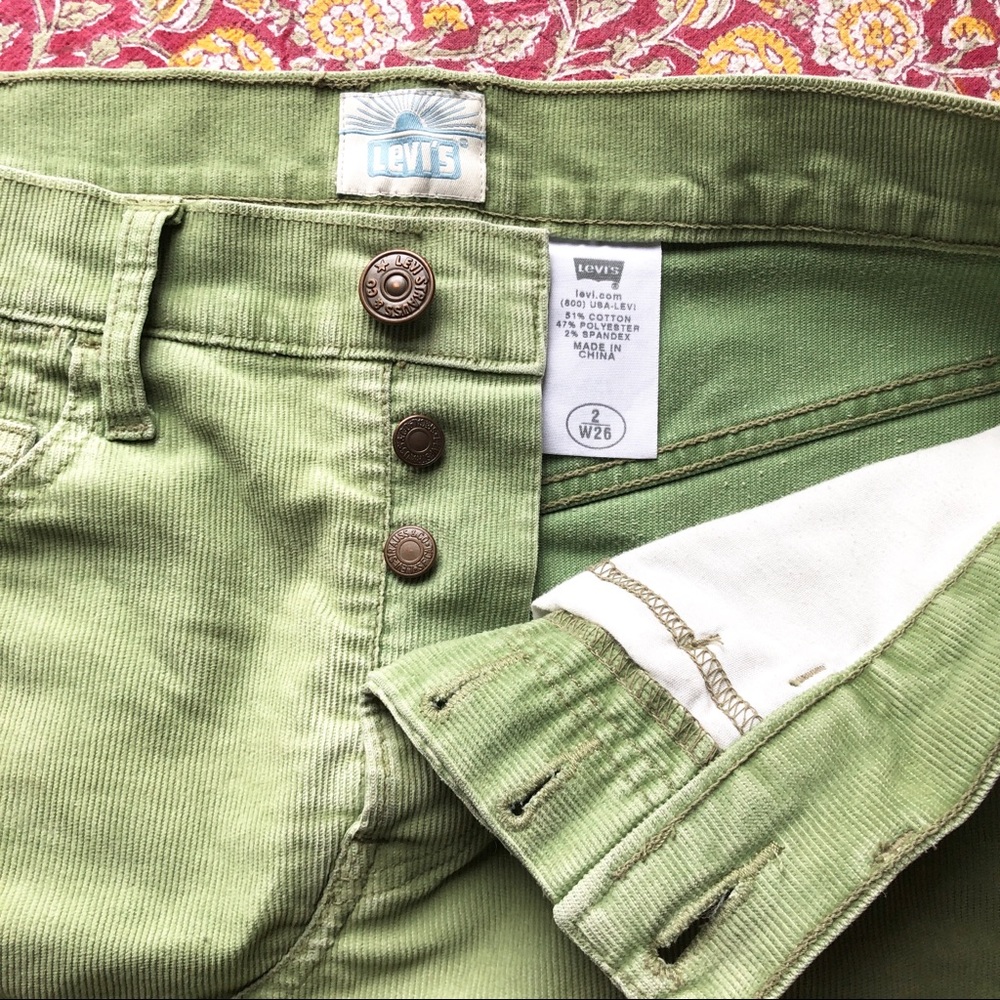 Levi’s Corduroy Mini Skirt